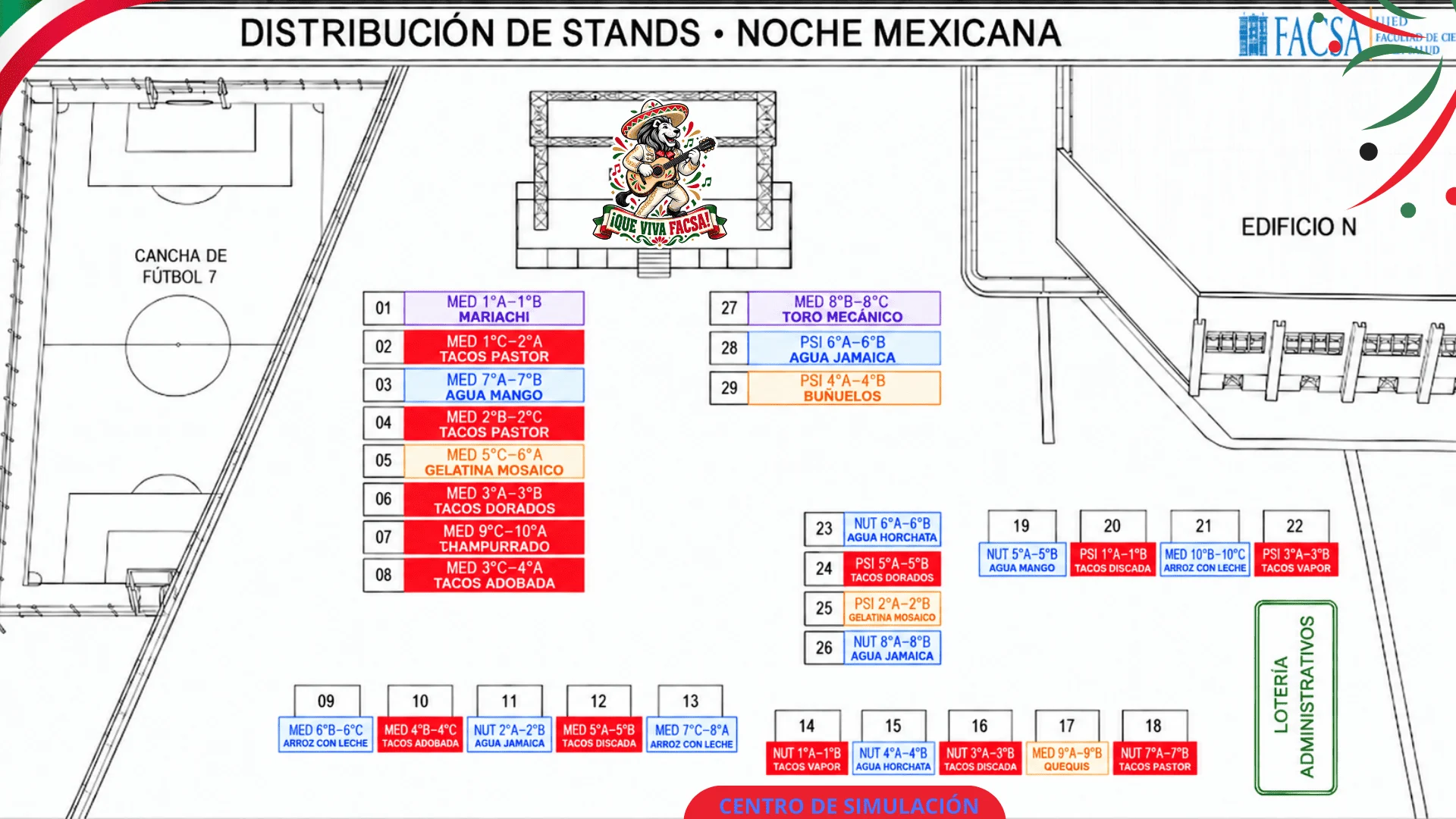 Noche Mexicana FACSA 2026