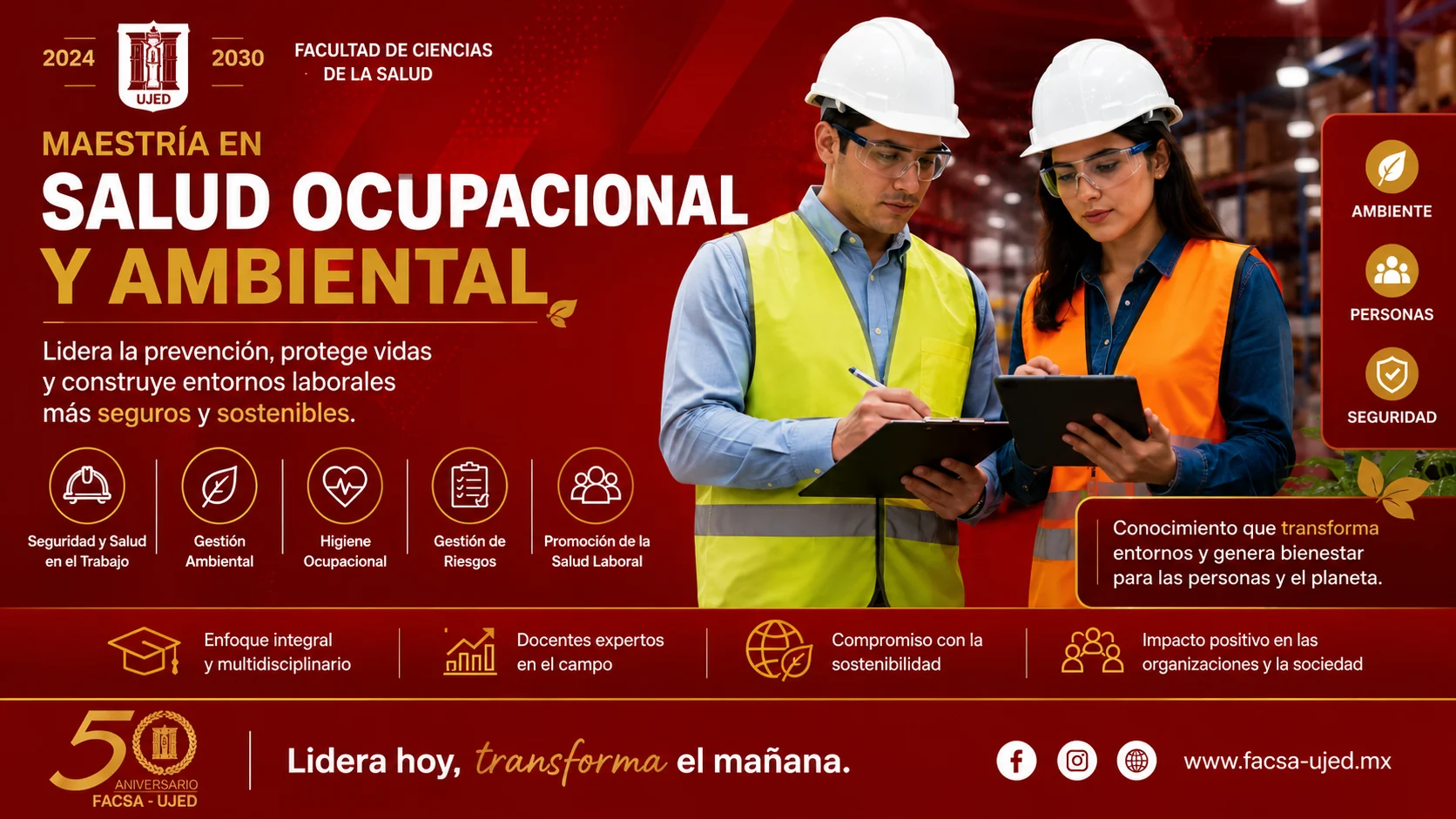 Maestría en Salud Ocupacional y Ambiental