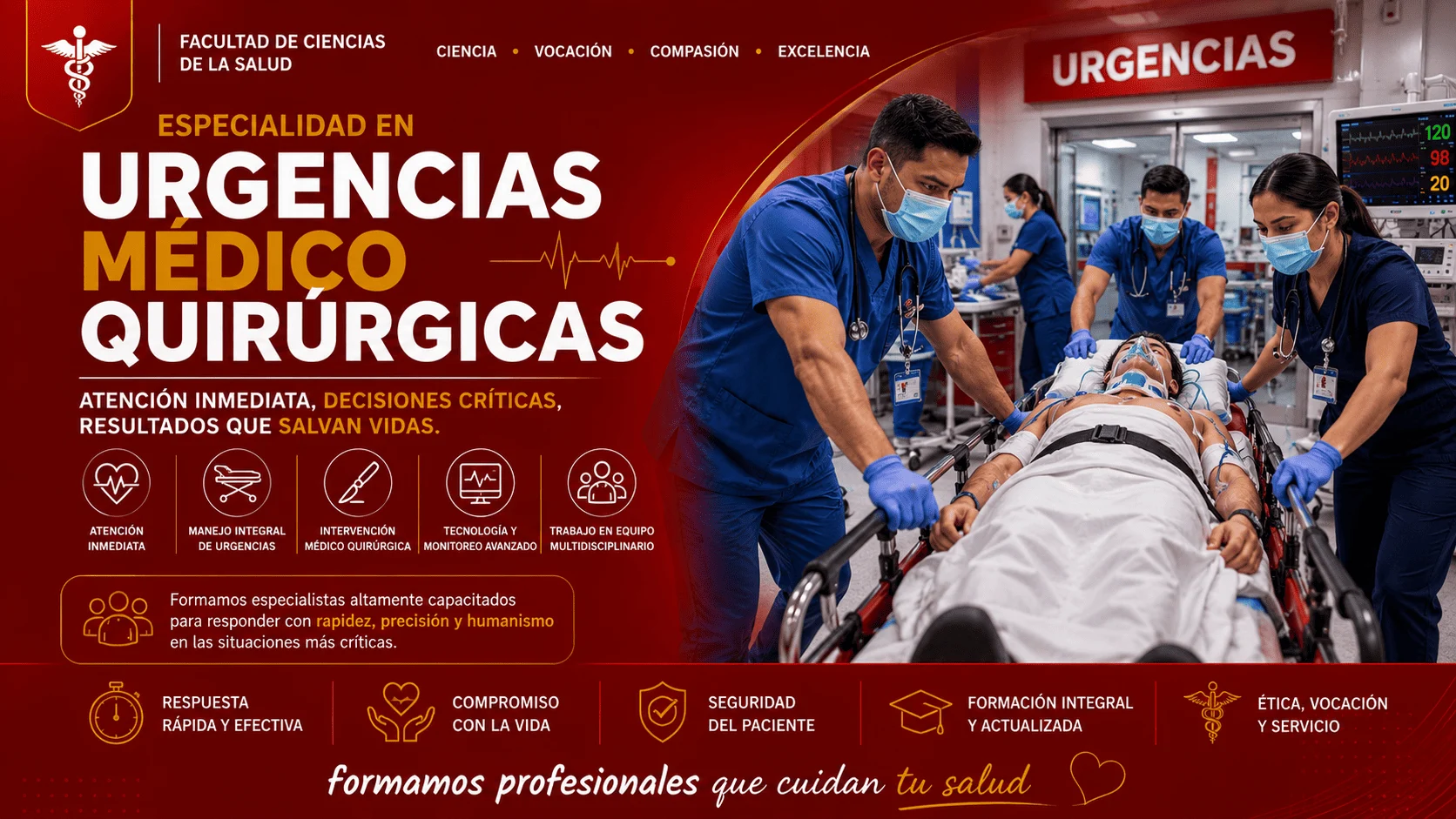Especialidad en Urgencias Médico Quirúrgicas