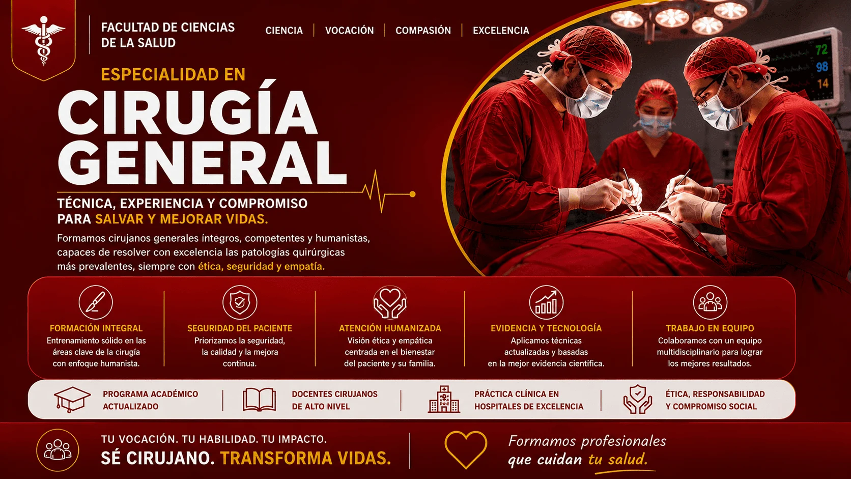 Especialidad en Cirugía General