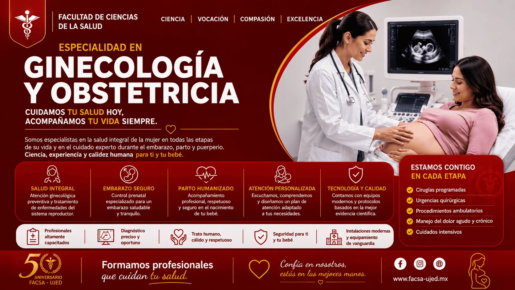 Especialidad en Ginecología y Obstetricia