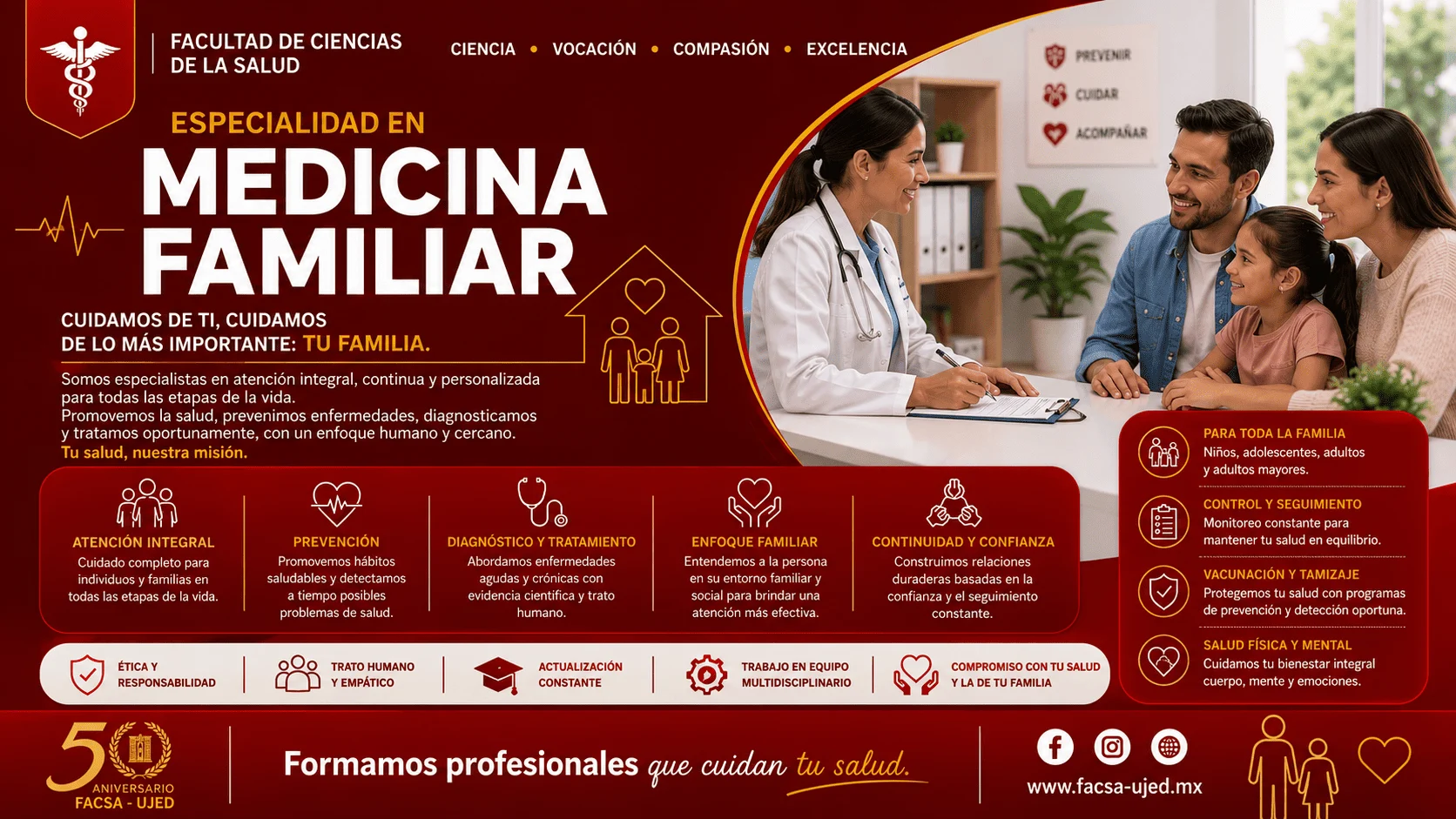 Especialidad en Medicina Familiar