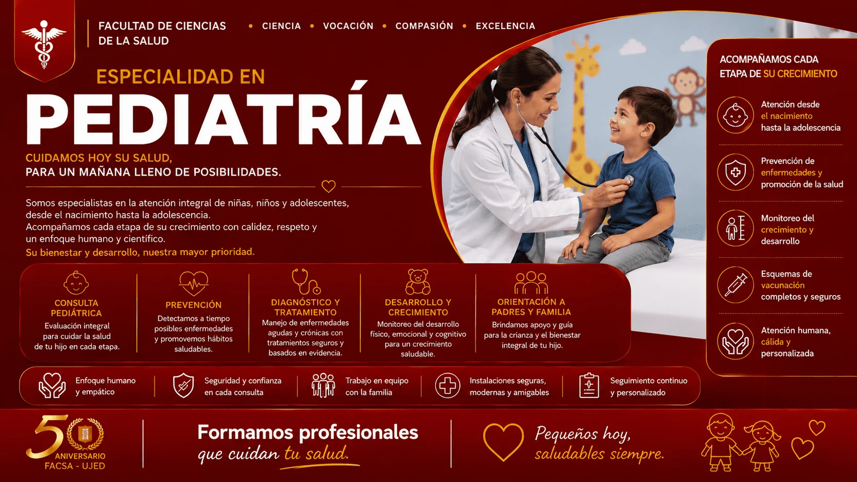 Especialidad en Pediatría