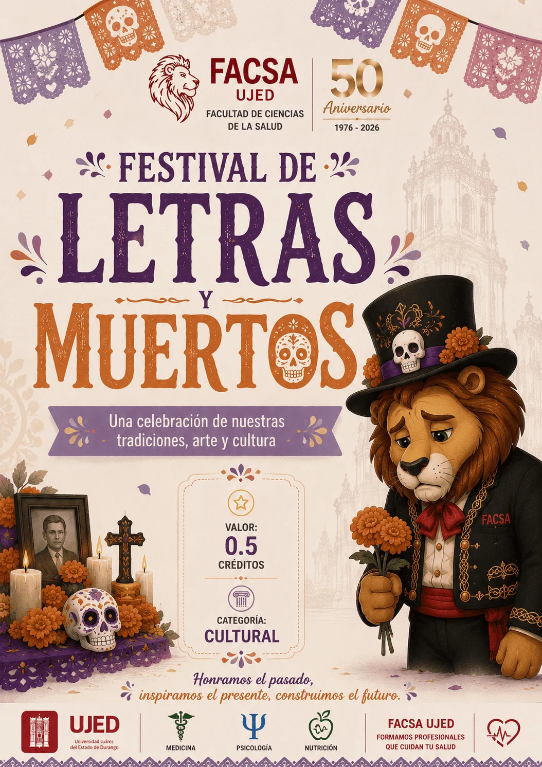 FESTIVAL DE LETRAS Y MUERTOS